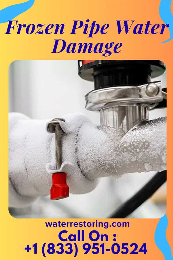Frozen Pipe Water Damage in Redings Mill, MO
